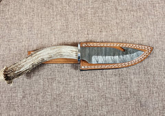 5" Damascus Gut Hook 2A01
