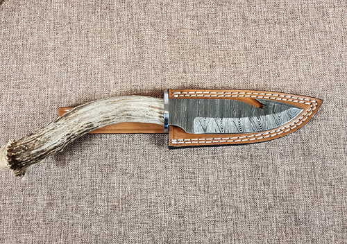 5" Damascus Gut Hook 2A01