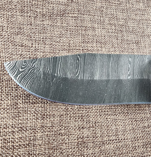 4" Damascus Drop Point #40