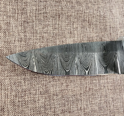 5" Damascus Drop Point #116