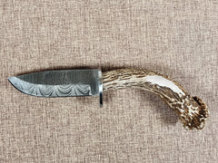 4" Damascus Drop Point C05