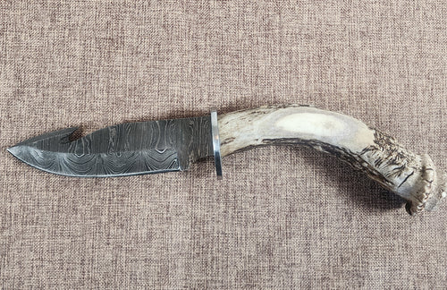 5" Damascus Gut Hook 2A07