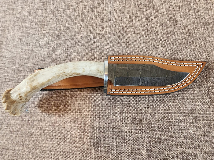 4" Damascus Clip Point #98