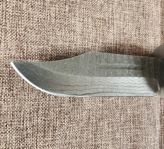 4" Damascus Clip Point B01