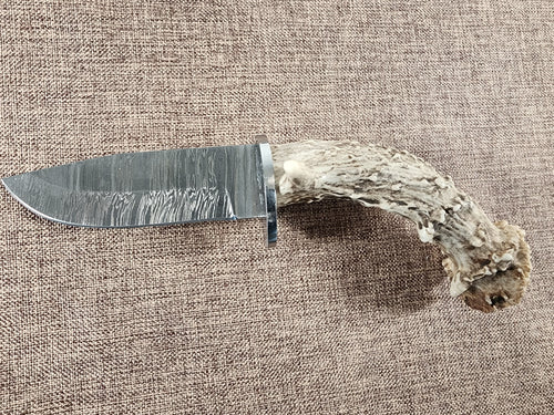 4" Damascus Drop Point #105