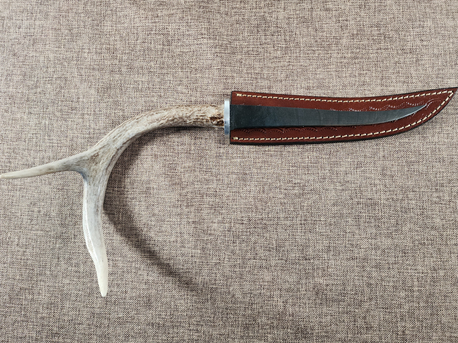 7" Gun Blue Damascus Filet #81