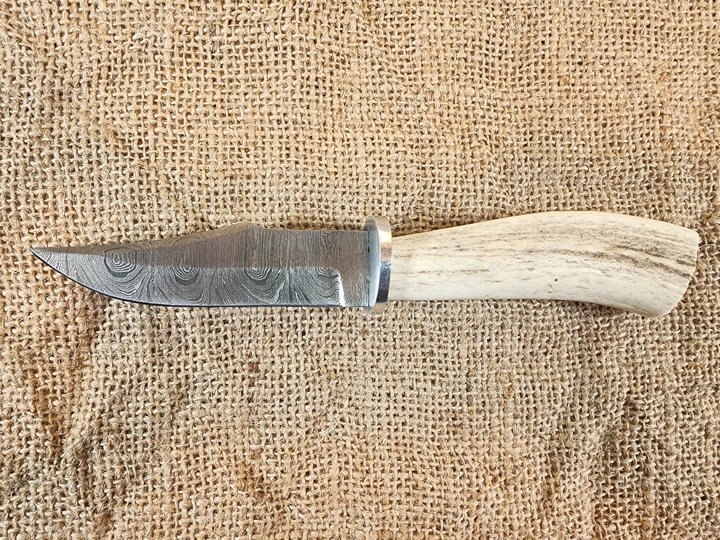 4" Damascus Drop Point #41