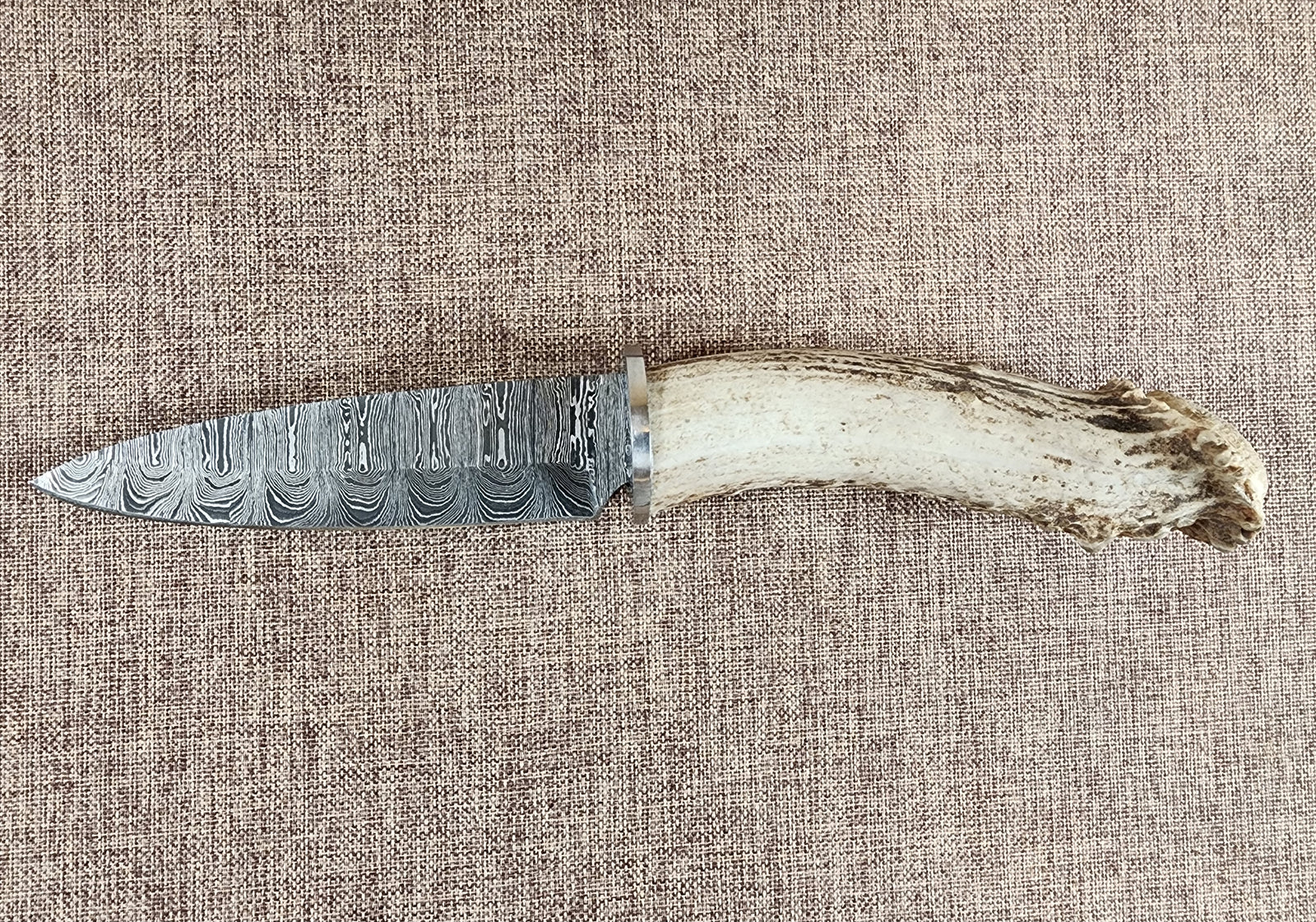 5" Damascus Spear Point #07