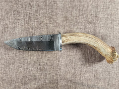 5" Damascus Drop Point #115