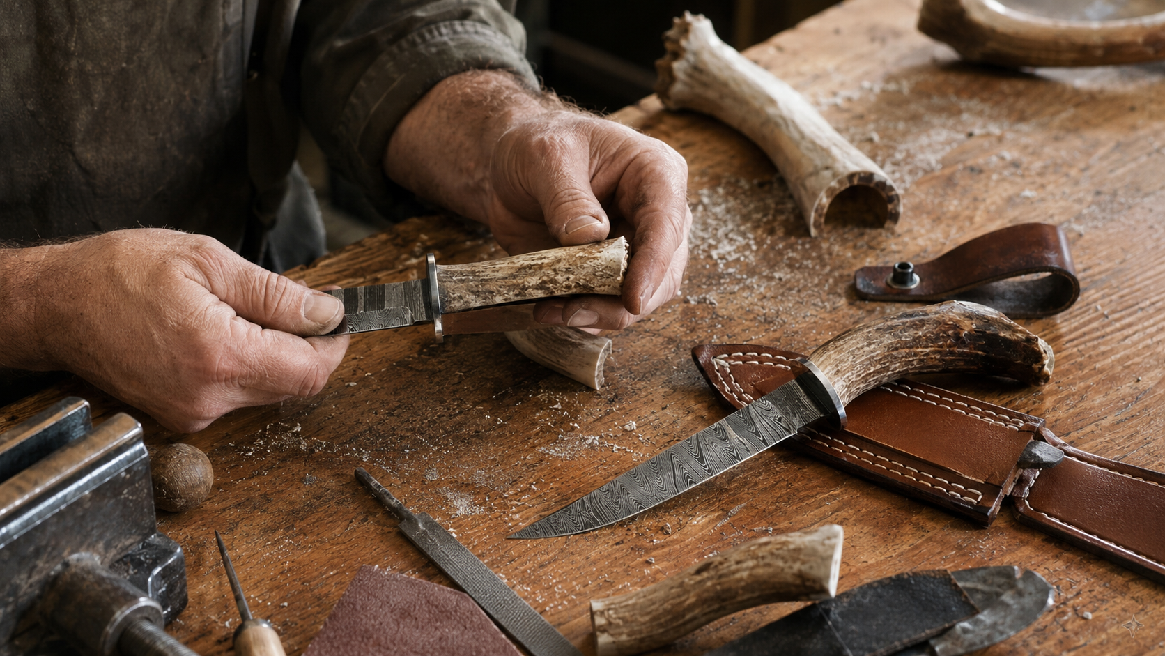 Handcrafted knife making in Saskatchewan
